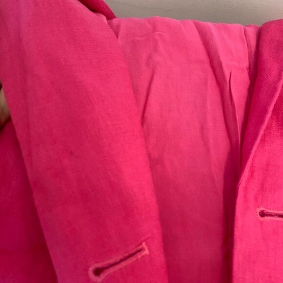 Sanctuary Cape Cod Linen Pink Blazer - Picture 8 of 14